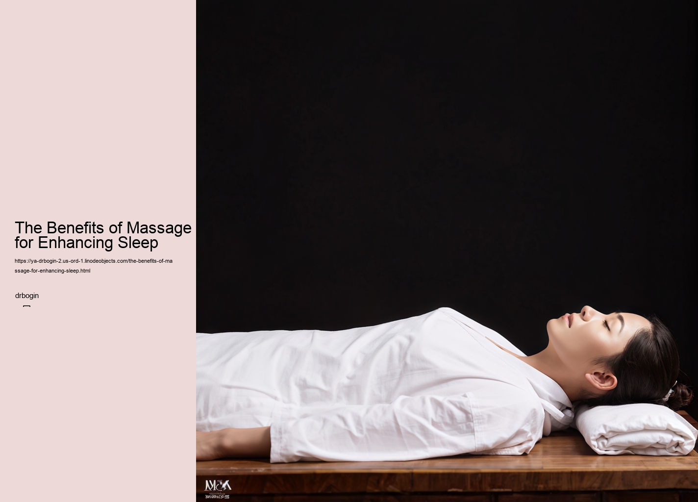 The Benefits of Massage for Enhancing Sleep